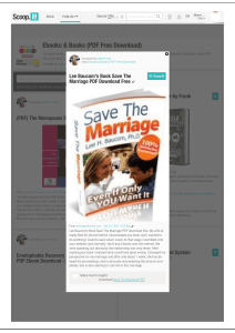 Save The Marriage PDF eBook (Doc)