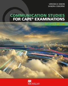 Cape Communications Text Book Macmillian