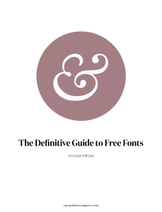 Typewolf - The Definitive Guide to Free Fonts-Jeremiah Shoaf Design LLC (2023)