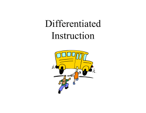 Differentiated Instruction (2)