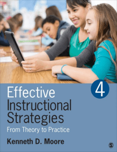 10.Effective Instructional Strategy. From Theory to Practice