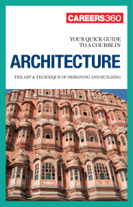 Careers360 Quick Guide to Architecture