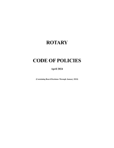 code of policies rotary international en