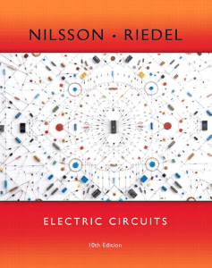Electric Circuits (10th Edition) by James W. Nilsson, Susan Riedel