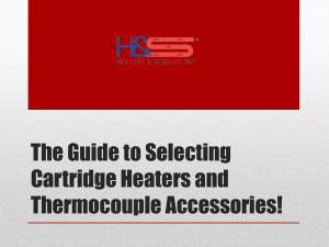  The Essential for Choosing Cartridge Heaters and Thermocouple Accessories!