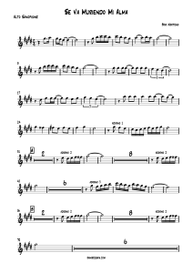 Se Va Muriendo Mi Alma Brio Norteño - Alto Saxophone (1)