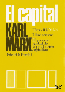 El Capital (P. Scaron) Libro tercero, Vol. 8