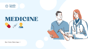 Presentación proyecto medicina ilustrado doodle azul[1]