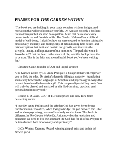 The Garden Within (Dr. Anita Phillips) 