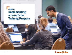 eBook guide to implementing a laserfiche training program 2308