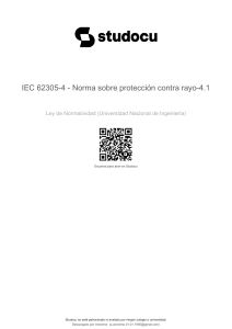 (ESP) IEC 62305-4 2006