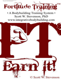 pdfcoffee.com fortitude-training-by-scott-stevenson-printable-pdf-free