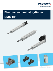 EMC-HP Electromechanical cylinder 2022-02
