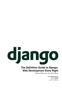 The Django Book