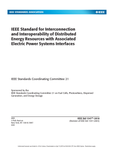 IEEE Std 1547™-2018