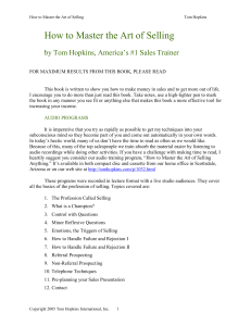 how-to-master-the-art-of-selling-tom-hopkins