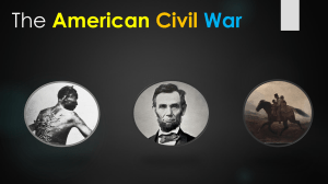 American Civil War lesson 1