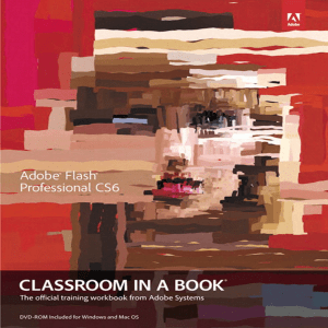 Adobe Flash Professional CS6 Classroom In A Book V413HAV