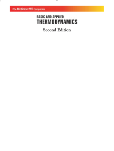 basic and applied thermodynamics P K NAG