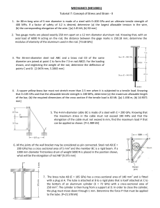 Strain problem sheet (1)