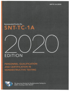 ASNT-SNT-TC-1 A- 2020