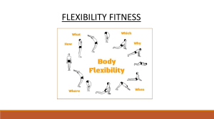 Fitness--Flexibility Presentation