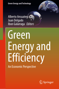 Green Energy and Efficiency An Economic Perspective (2015) 
