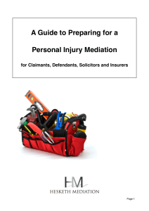 Guide Prepare PI Mediation eBook