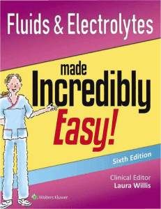 Fluids Electrolytes Made Incredibly Easy