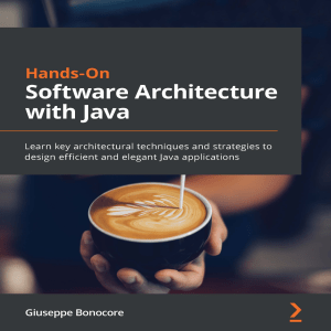 Giuseppe Bonocore Hands On Software Architecture with Java Learn