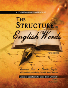 The Structure of English Words Designed Specifically for Stony Brook U (Mark Aronoff) (Z-Library)-compressed
