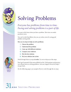 dwp-solving-problems