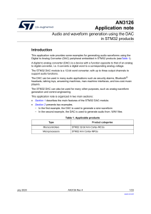cd00259245-audio-and-waveform-generation-using-the-dac-in-stm32-products-stmicroelectronics