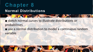 Grade 11 8, 8.1 Normal Distribution