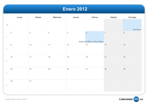 calendario del mes-2012