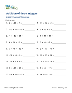 grade-6-addition-of-3-integers-a