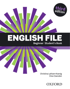 English File 3e - Beginner SB