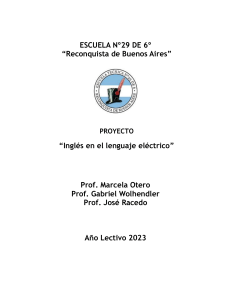 PROYECTO electrica 2023