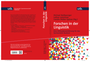 Beißwenger, Lemnitzer et al (Hg) 2022 - Forschen in der Linguistik