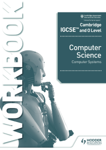 Cambridge IGCSE and O Level Computer Science Workbook