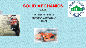 Lecture 1 solid-mechni 
