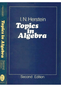 (REF)INherstein-topics-in-algebra-2nd-edition-1975-wiley-international-editions-john-wiley-and-sons-wie-1975