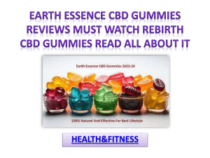 Earth Essence CBD Gummies Reviews Must Watch Rebirth CBD Gummies Read All About It