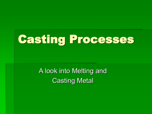 Casting Processes