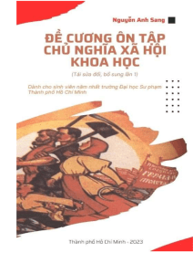 Chủ nghĩa xã hội - Nguyễn Anh Sang