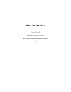 Fintech Case Study Task 1 revised