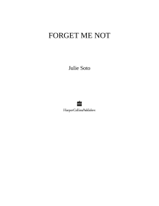 Forget Me Not By Julie Soto-pdfread.net
