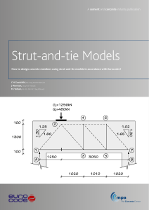 Strut-and-tie Models