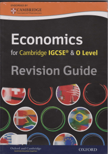 Economics Revision Guide for Cambridge IGCSE & O Level