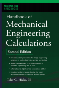 Handbook of Mechanical Engineering calcu